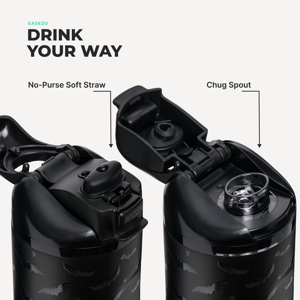 Ease2o (14oz) - Midnight Bats - image 5