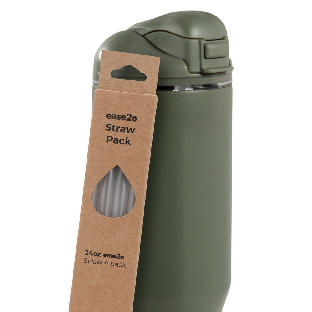 Straw 4 Pack - Ease2o Straws 4 Pack 40oz - image 2
