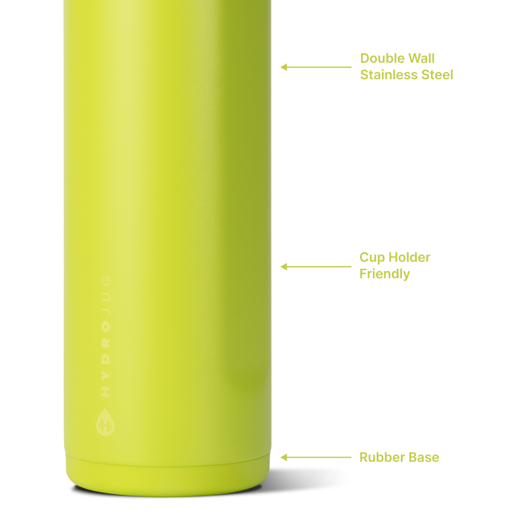 Lemon Lime 24oz Ease2o Features: Locking Lid, Stainless Steel, Rubber Base