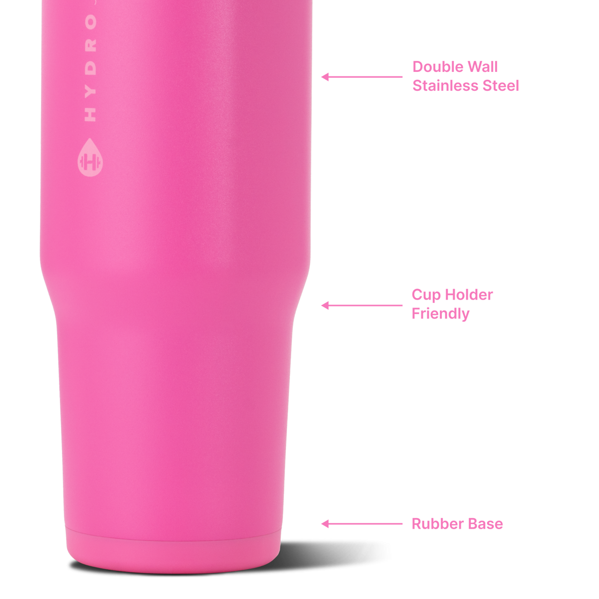 Razzle 32oz Ease2o Features: Locking Lid, Stainless Steel, Rubber Base