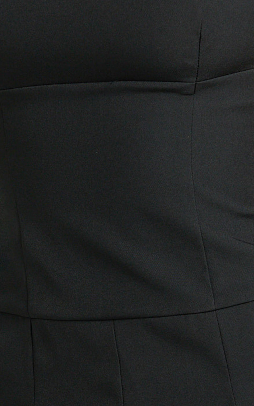 Ebby Jumpsuit - Strapless Barrel Leg Jumpsuit in Black