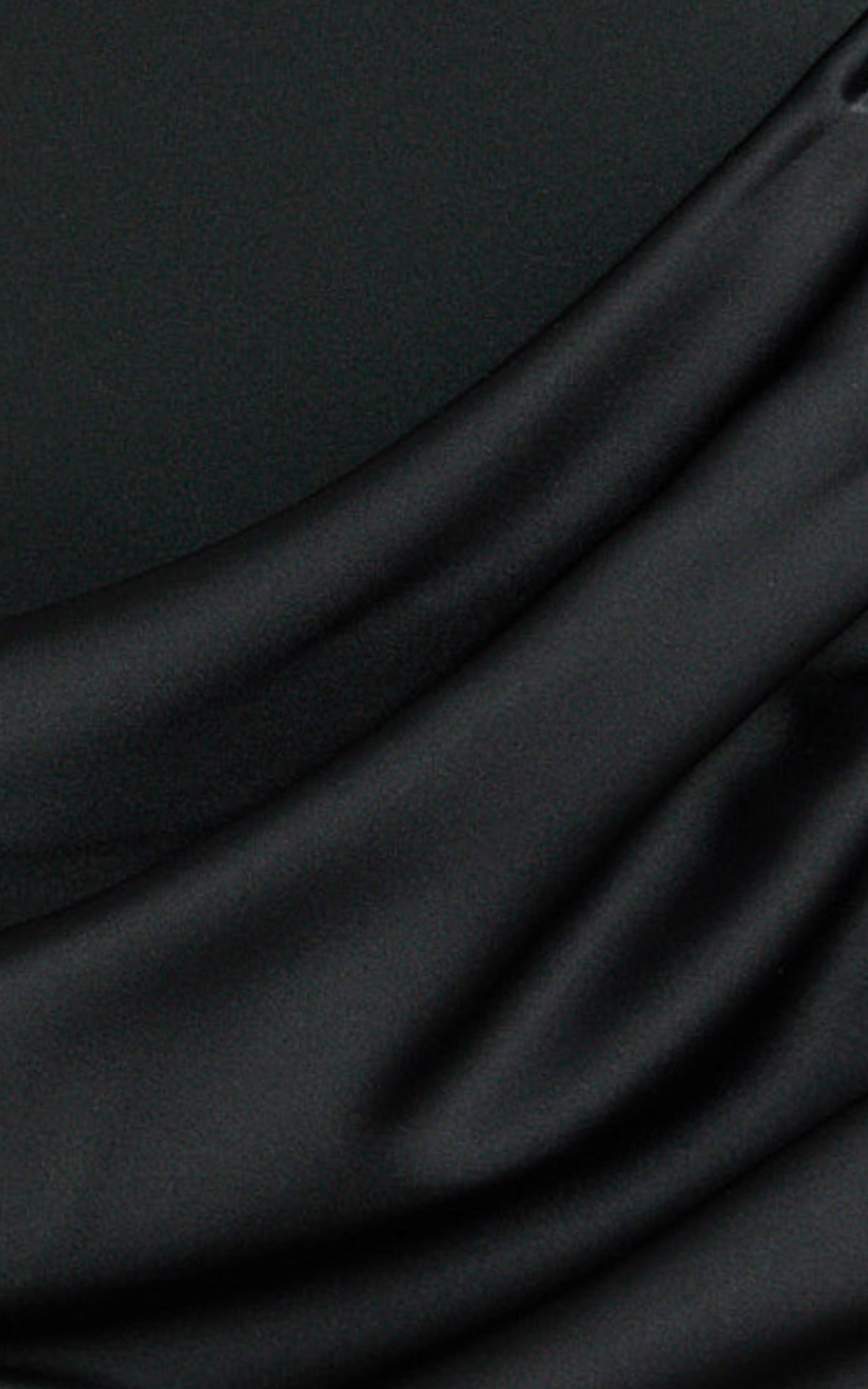 Elodie Mini Dress - Sleeveless Dress Overlay Skirt in Black