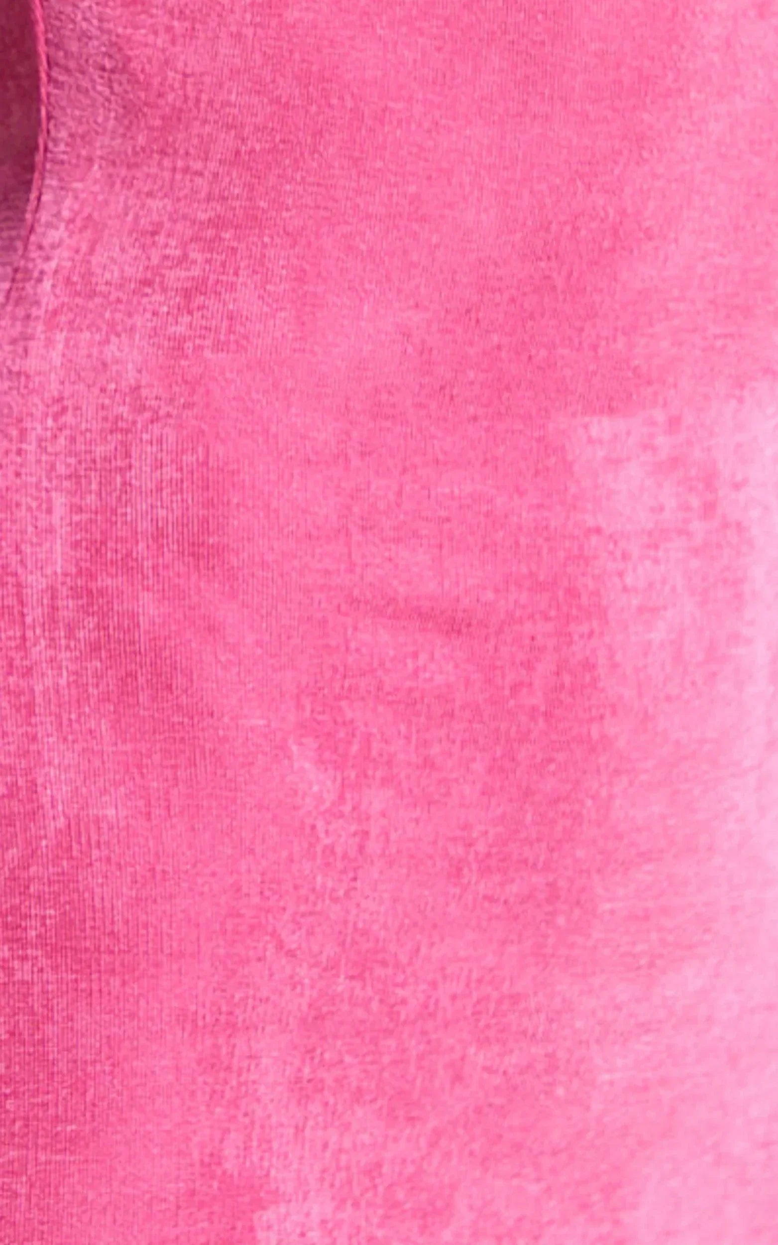 Isabel Midi Dress - Twist Off Shoulder Bodycon Dress in Pink