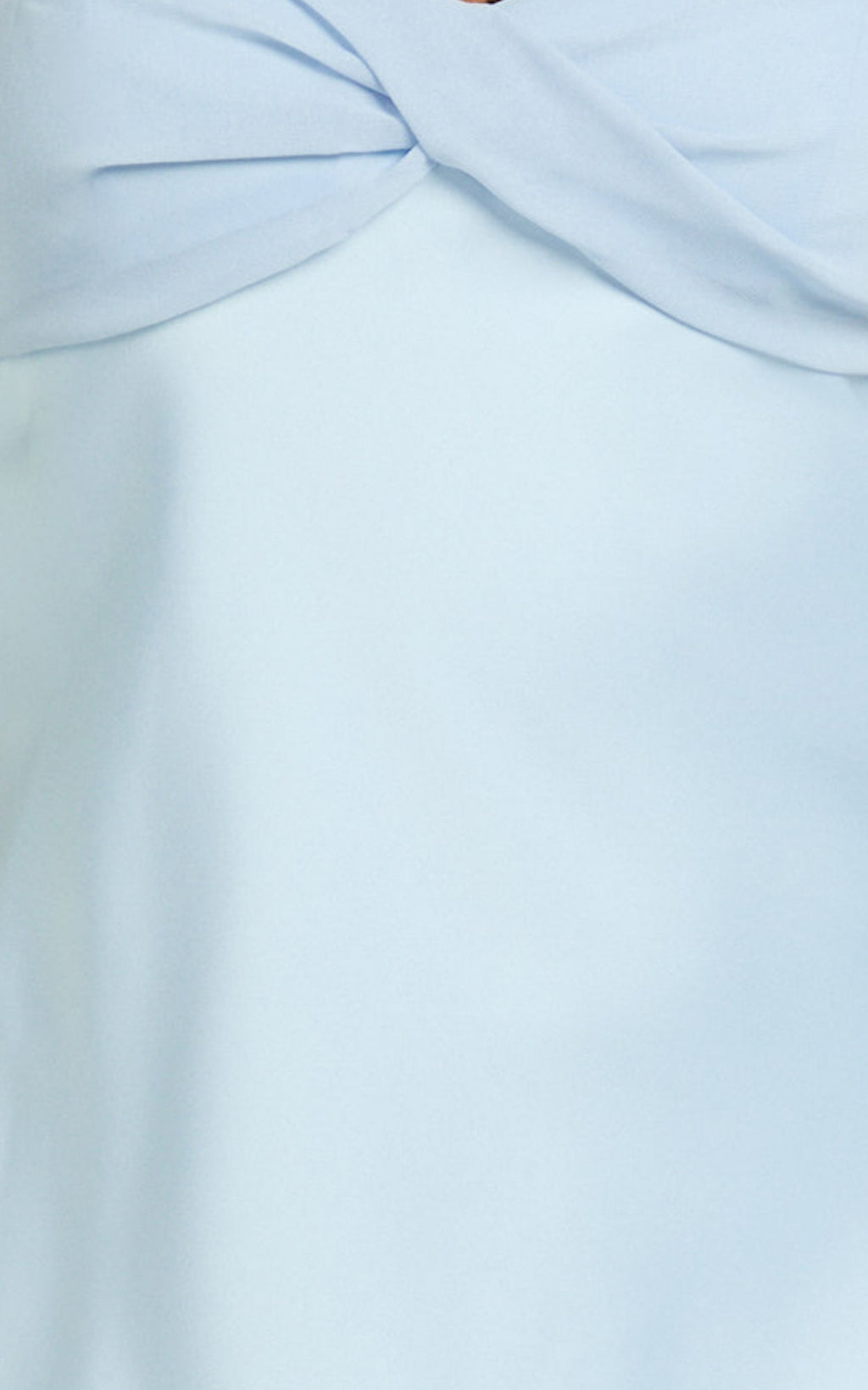 Flynn Mini Dress - Satin Halter Sweetheart Neck Dress in Blue