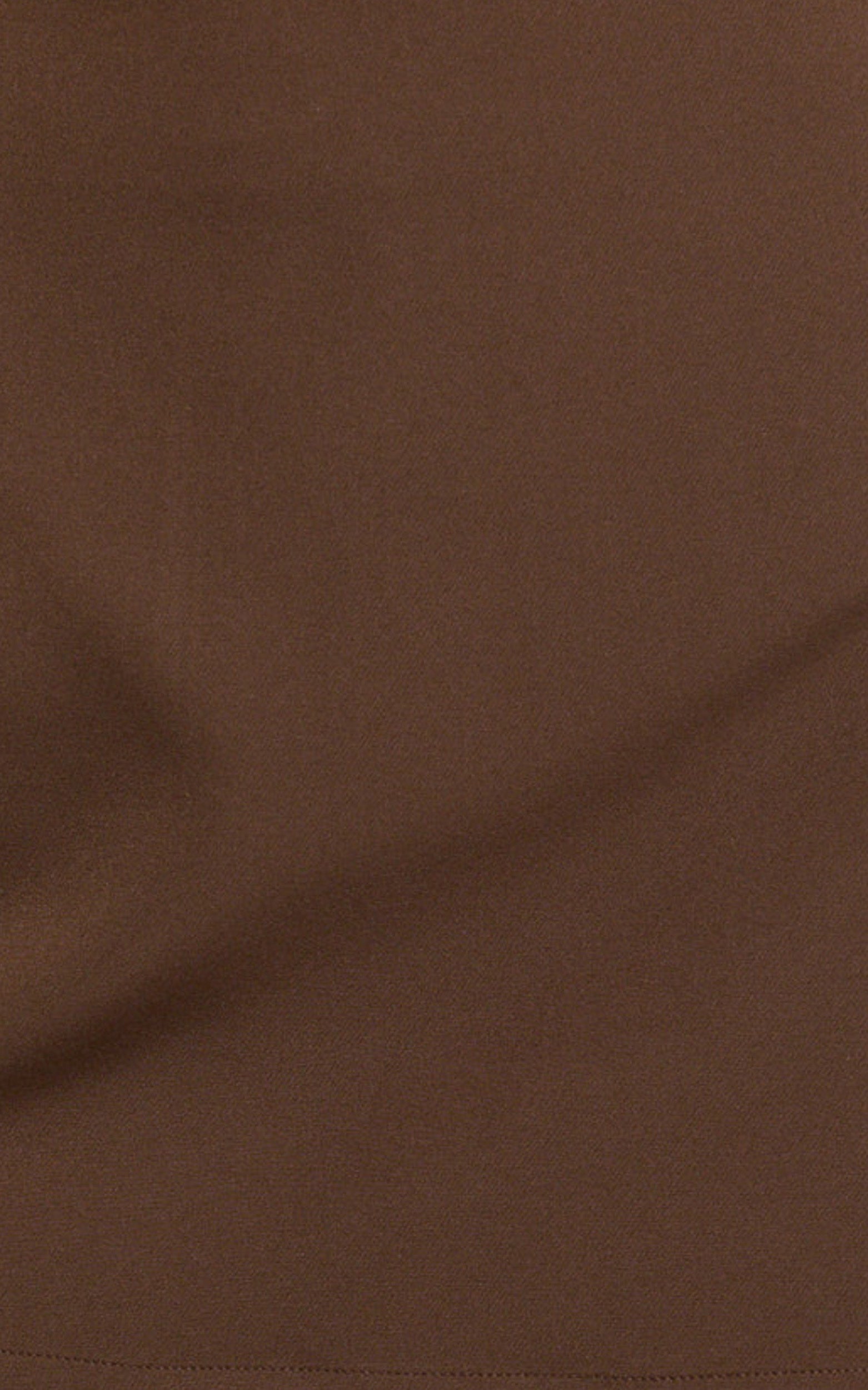 Hyde Skort - Mid Waist A-Line Skort in Chocolate