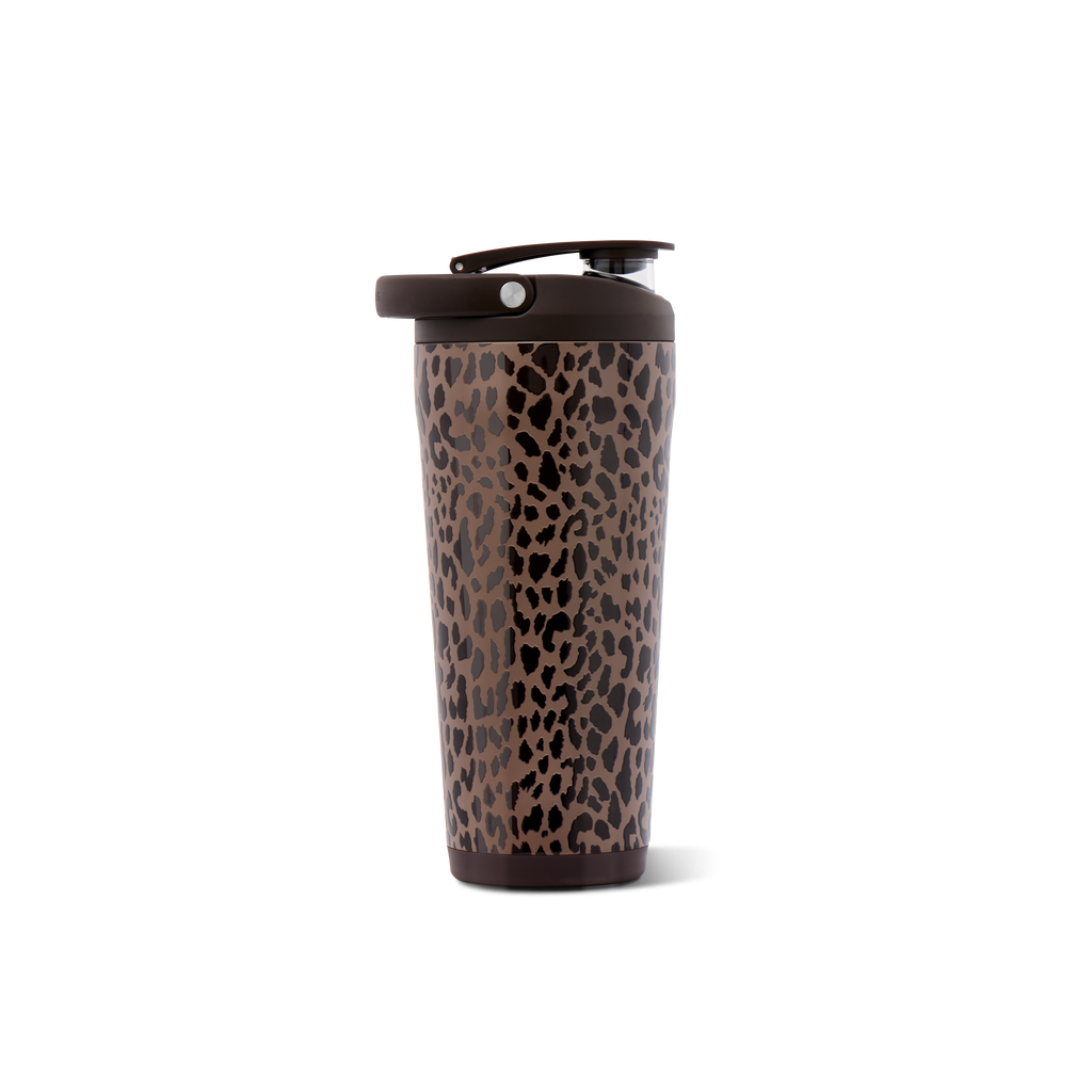 Insulated Shaker (24oz) - Brown Leopard