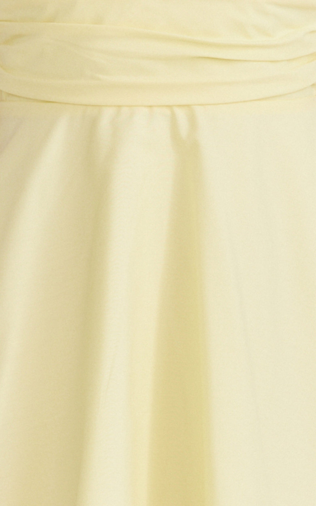 Janie Mini Dress - Halter Neck Dress in Lemon