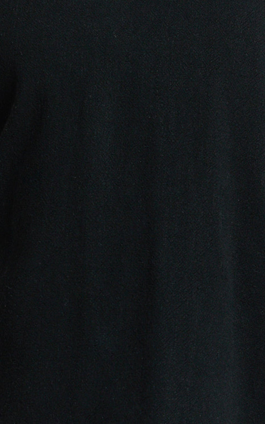 Kala Top - High Neck Tie Waist Linen Blend Peplum Top in Black