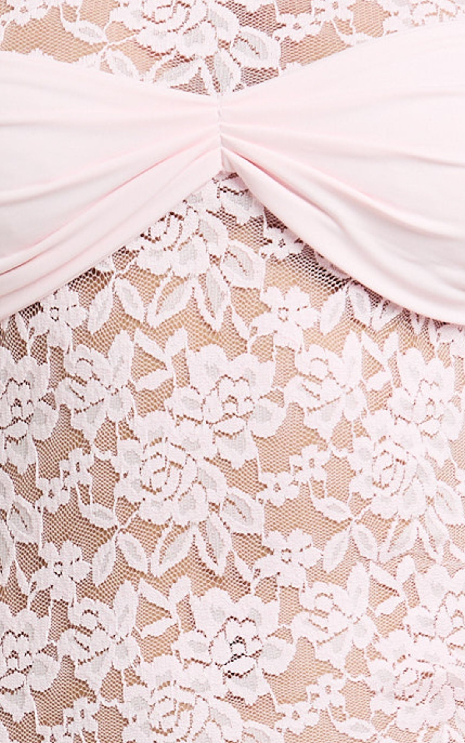 Lioness - Midnight Mini Dress in Baby Pink