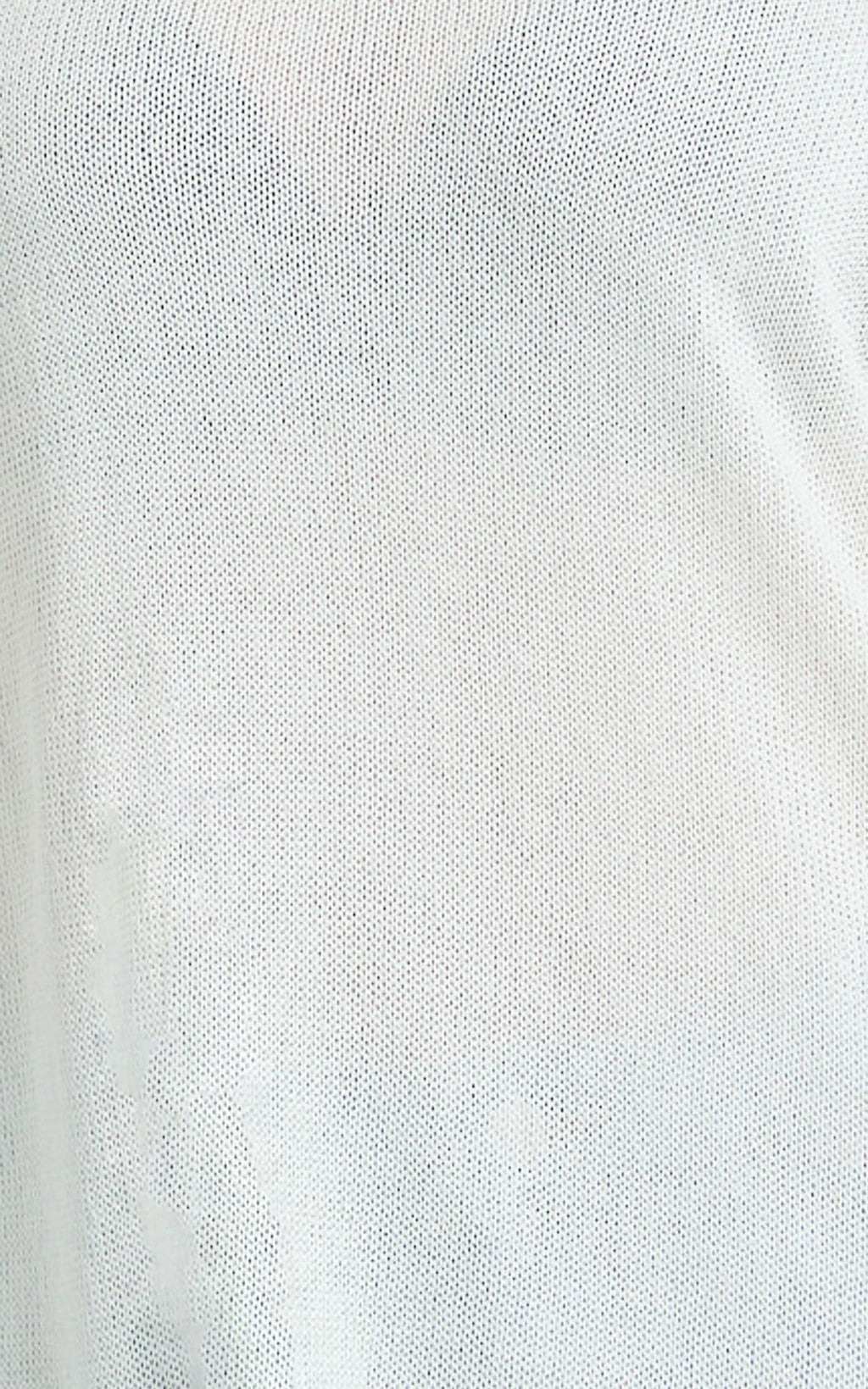 Mandy Jumper - Sheer Oversized Knit Jumper in White