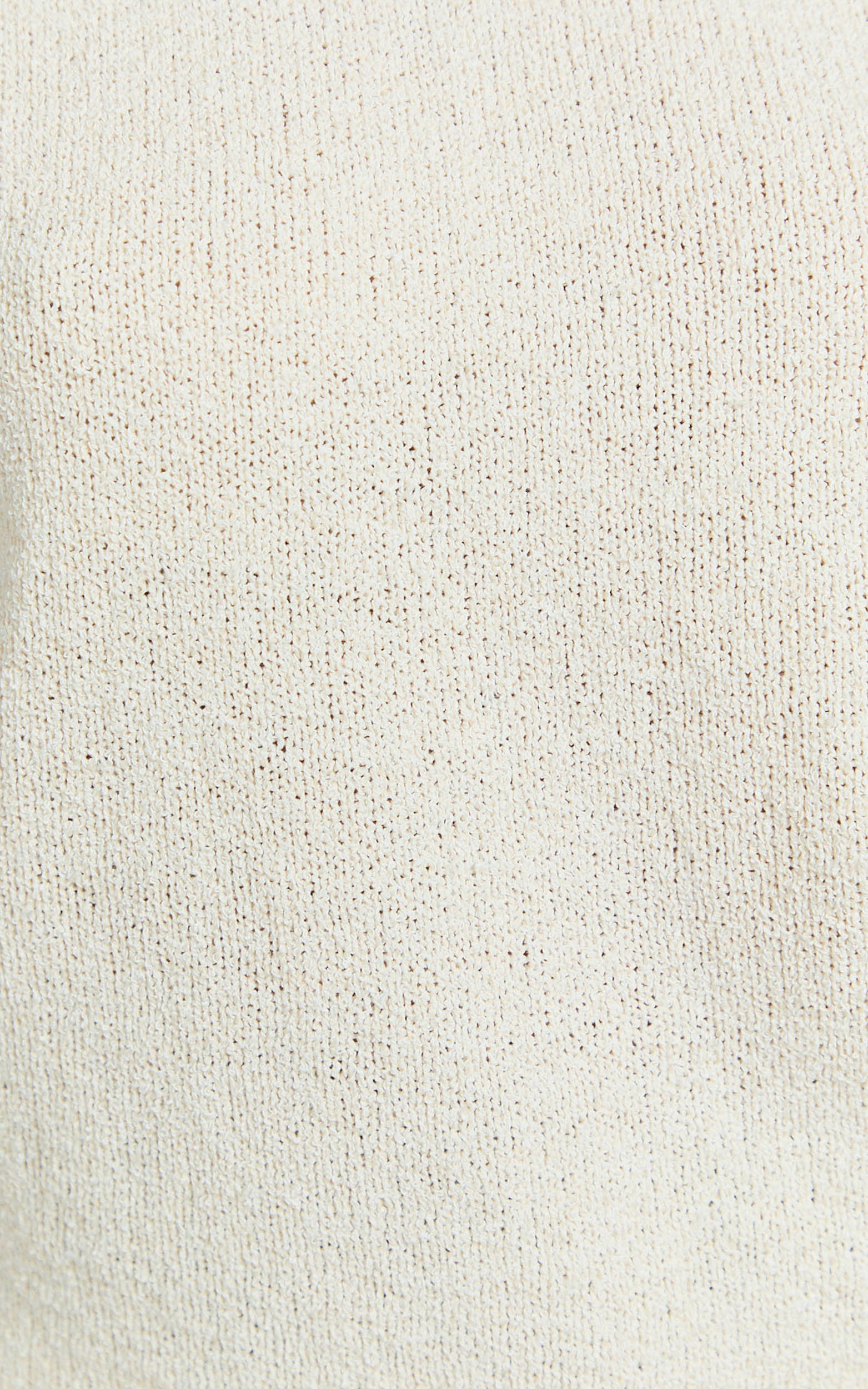 Marilou Top - Knit Off Shoulder Top in Cream