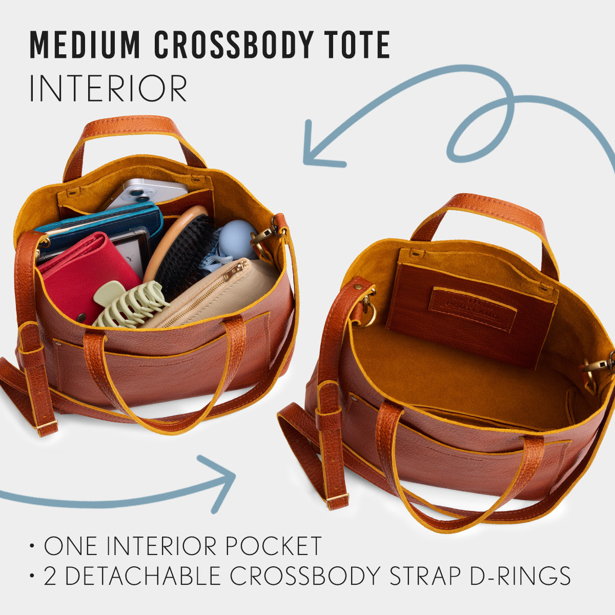 Almost Perfect' Medium Crossbody Tote