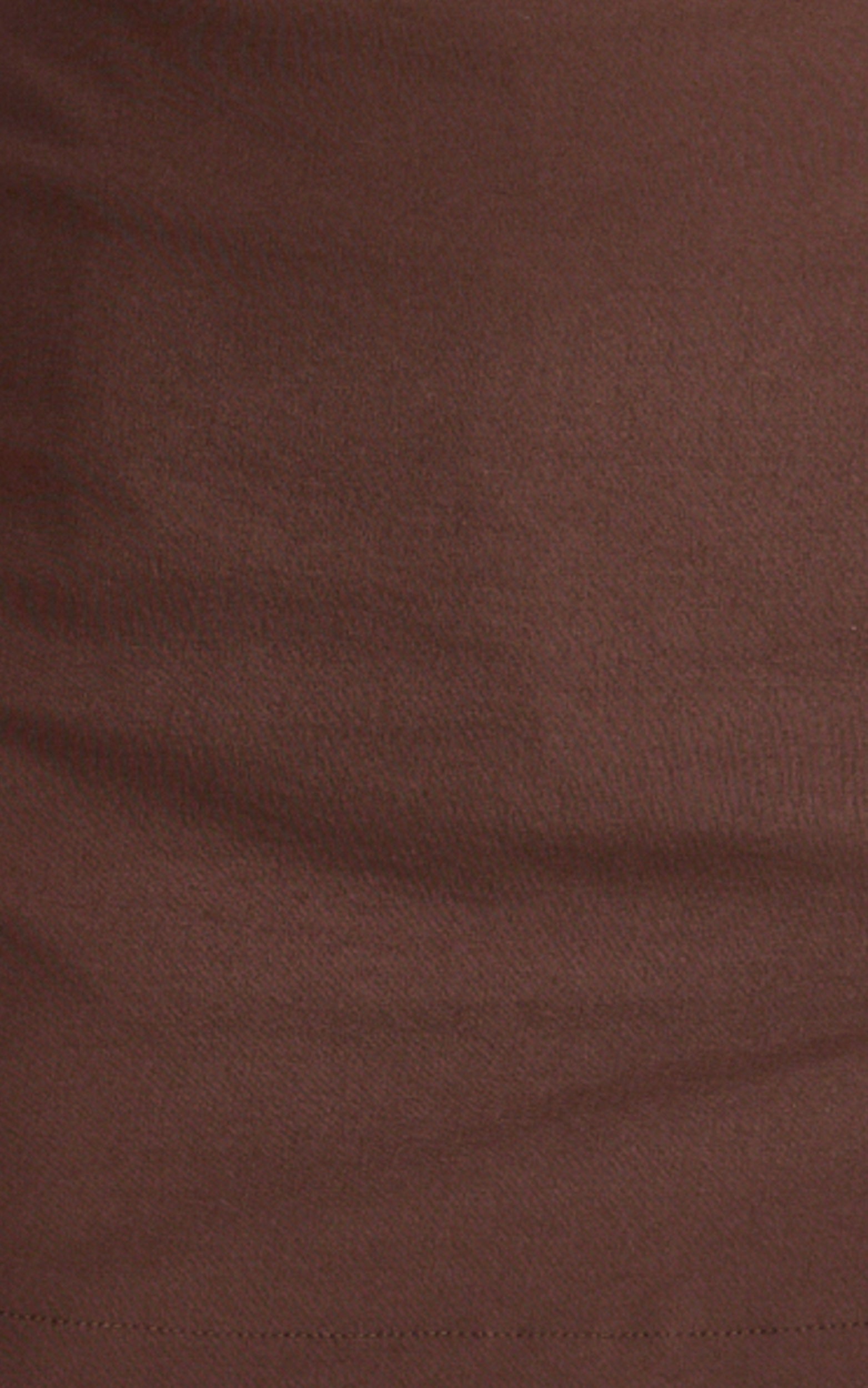 Paloma Skort - High Waisted Thigh Split Mini Skort in Chocolate