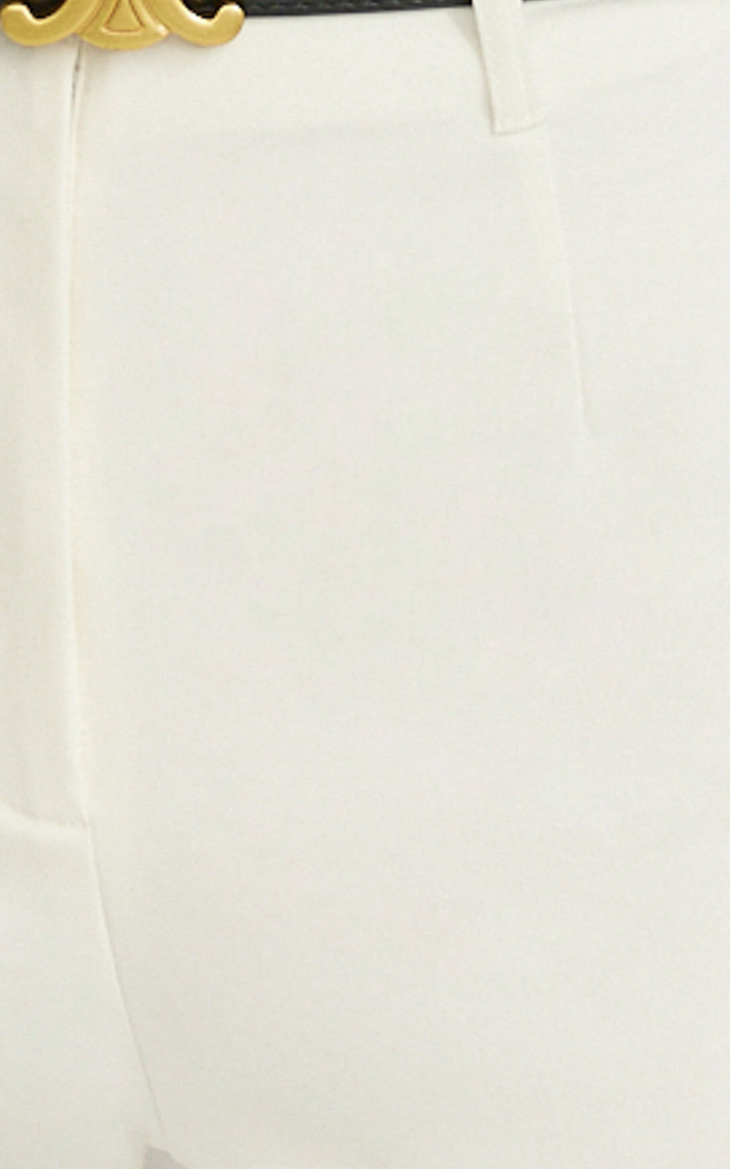 Pietra Pants - Straight Leg Pants in White