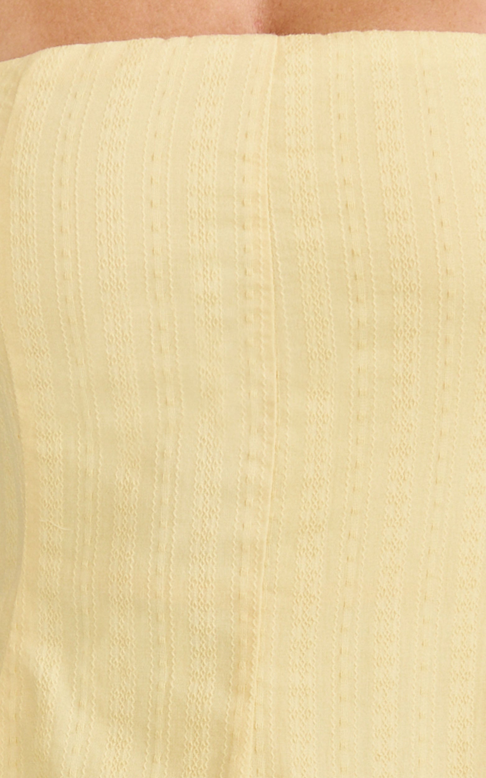 Romi Playsuit - Spaghetti Strap Dress in Lemon