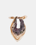 BOHO FLORAL Ivory Printed Accessory Square Scarf | Steve Madden