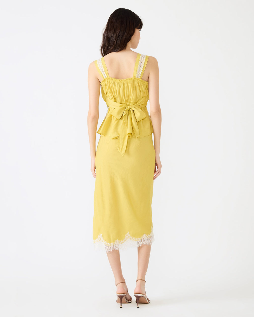 CINTHIA TOP GOLDEN LIME
