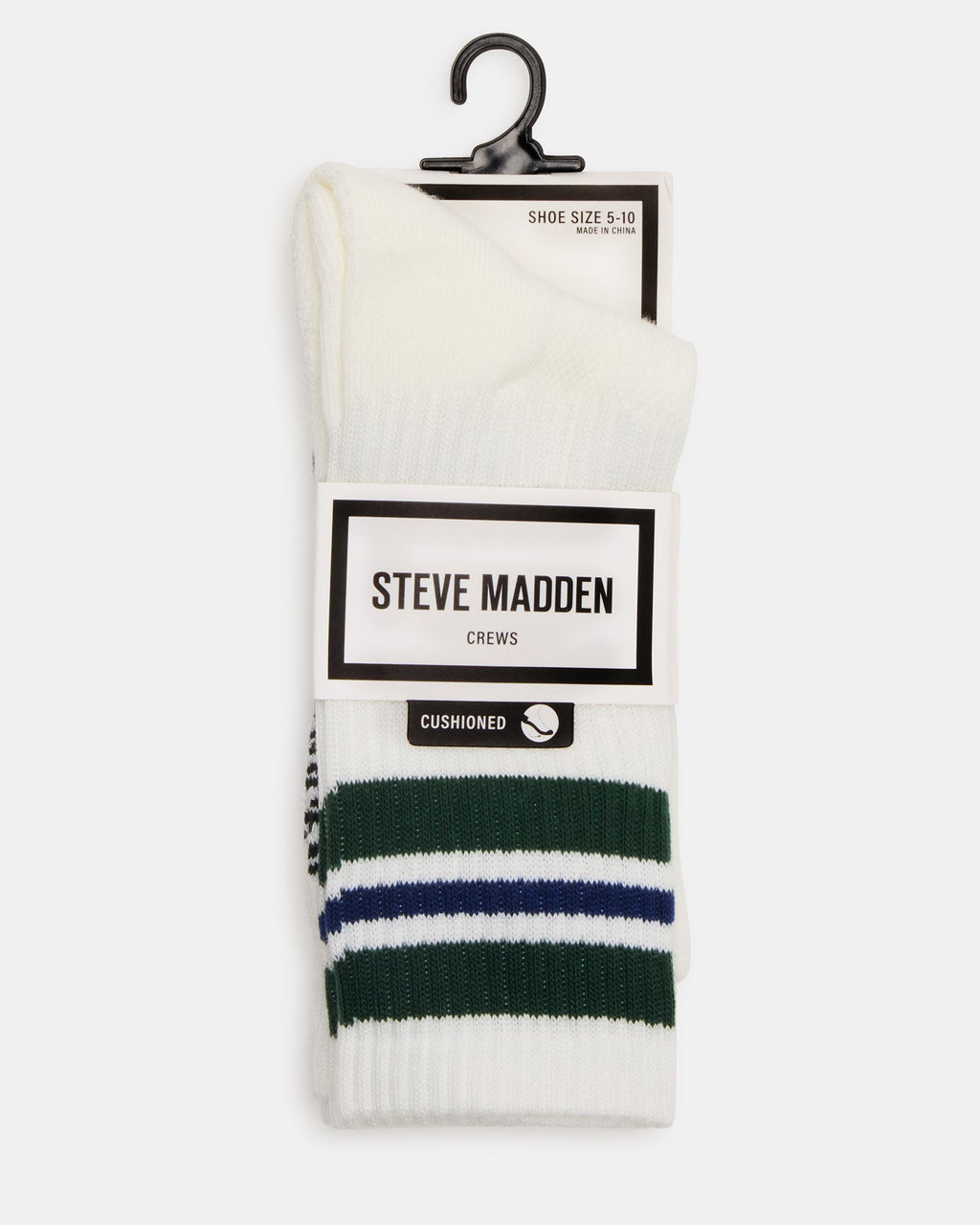 WYNN 2 PACK STRIPE ATHLEISURE SOCKS EGRET