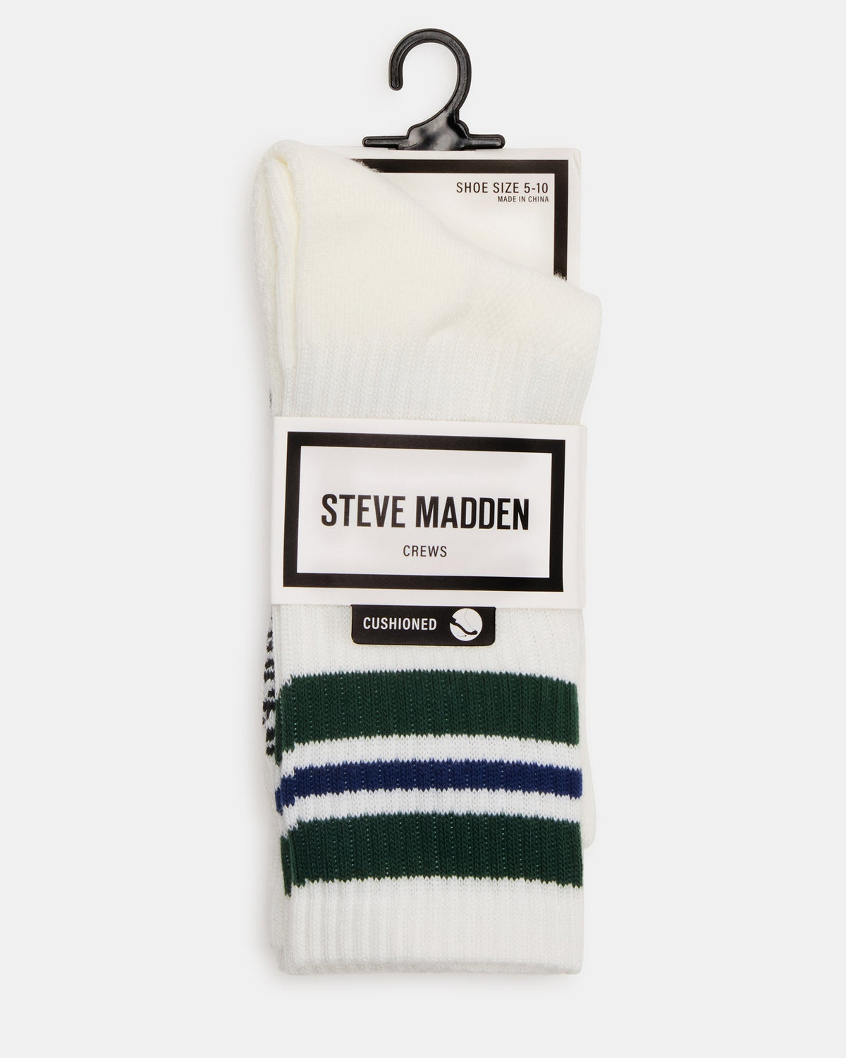 WYNN 2 PACK STRIPE ATHLEISURE SOCKS EGRET