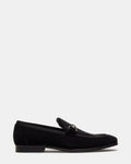 AADI Black/Silver Men's Dress Loafer | Steve Madden