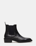 DESPERADO Black Leather Chelsea Men's Ankle Boot | Steve Madden