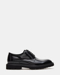 RICOTTA Black Box Lace-Up Derby Lug Men's Dress Shoe | Steve Madden