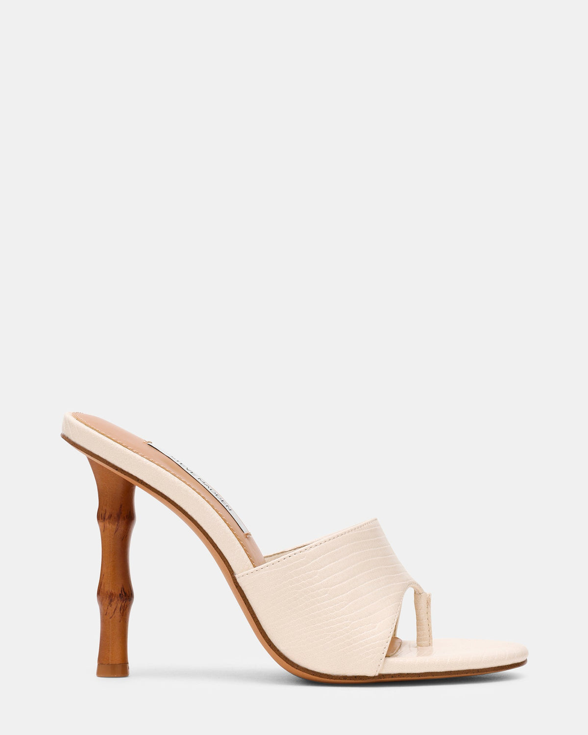 BRIATA Bone Thong Bamboo Women's Heel | Steve Madden