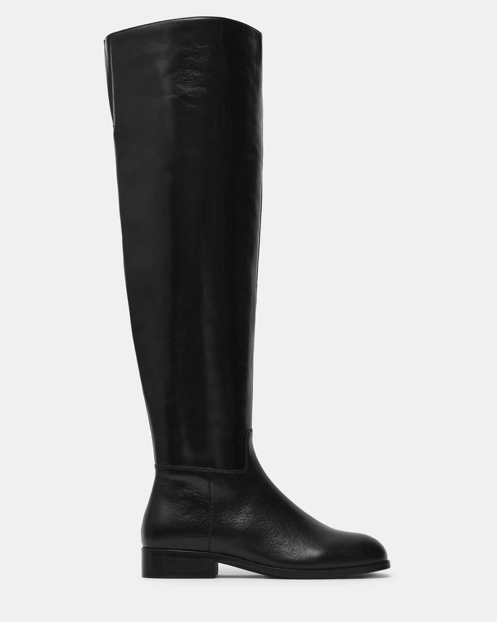 CANTER Black Leather Over-The-Knee Women's Boot | Steve Madden