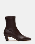JETER Brown Square-Toe Women's Ankle Boot | Steve Madden