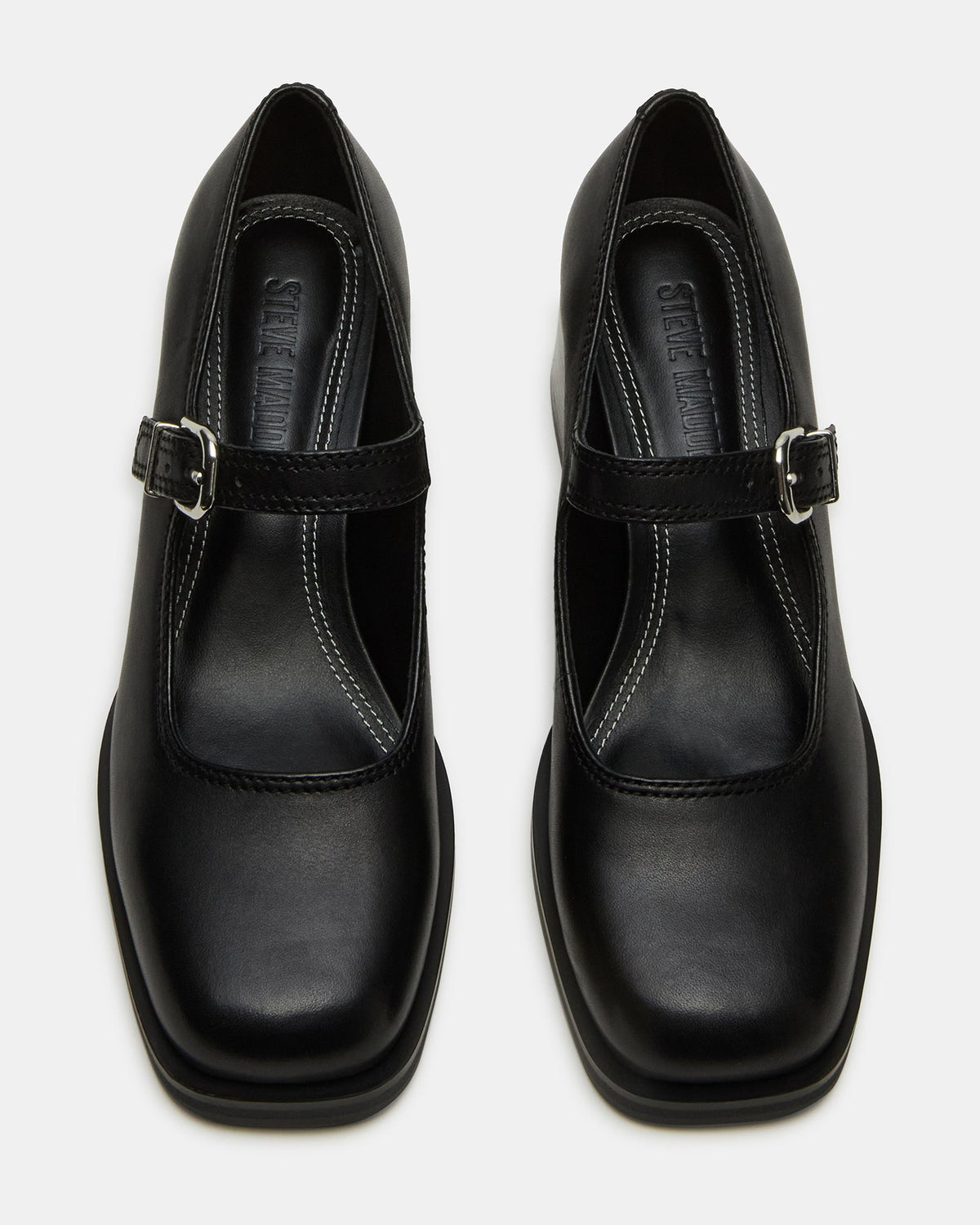 LISBON BLACK LEATHER