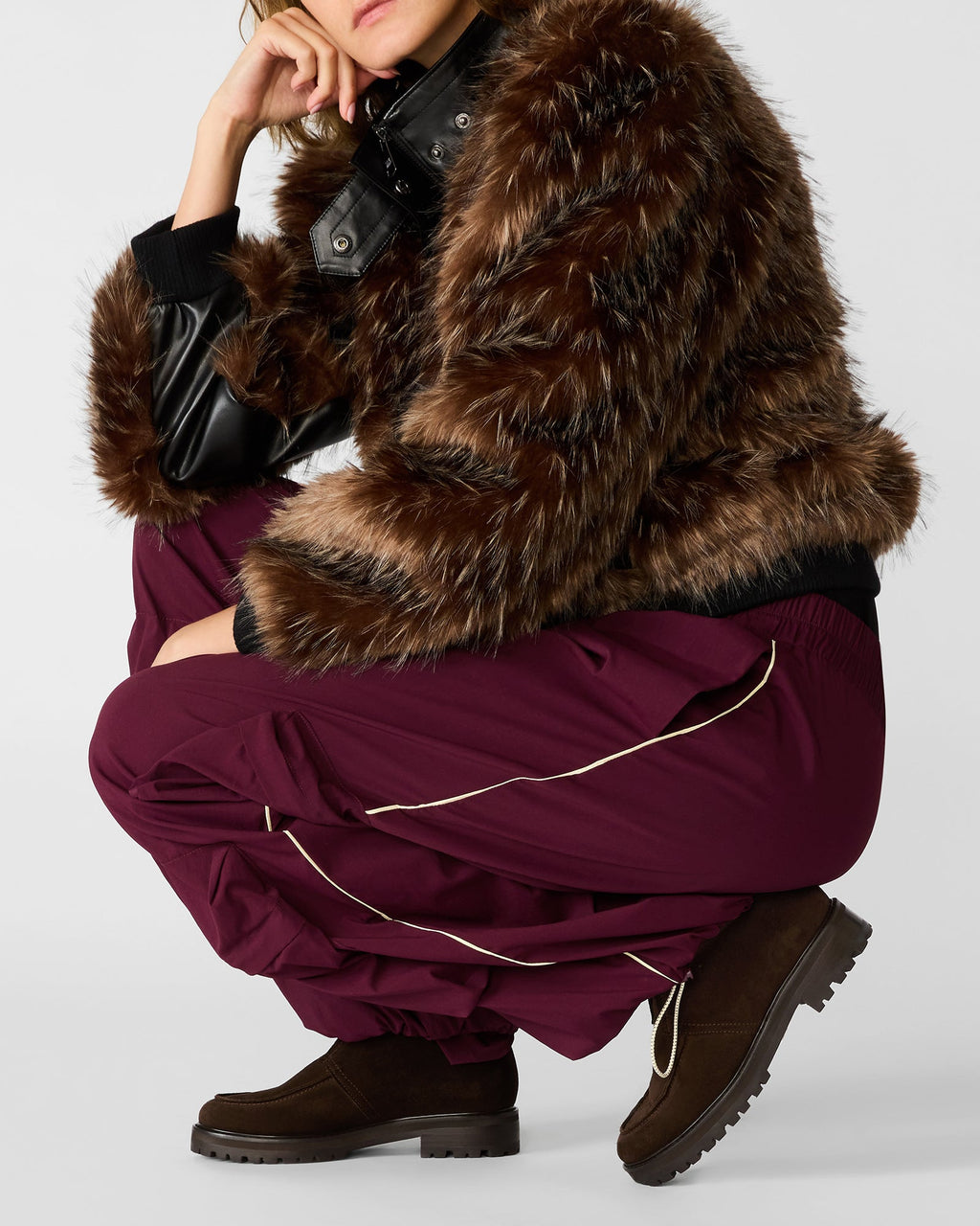 MALIK BROWN SUEDE