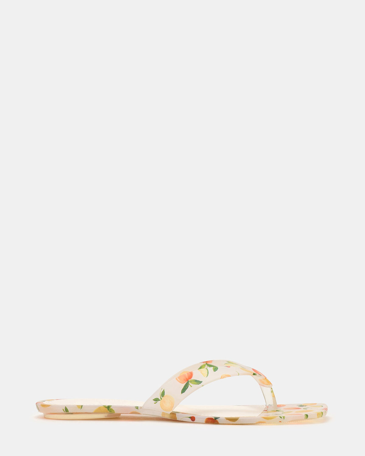 TRELLA Jelly Citrus Square-Toe Thong Women's Sandal | Steve Madden