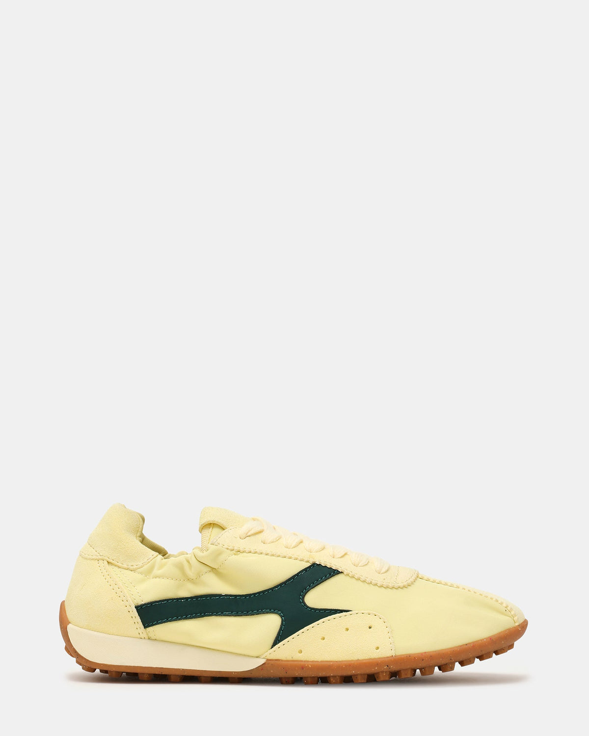 ZION Yellow Low-Top Lace-Up Women's Sneaker | Steve Madden