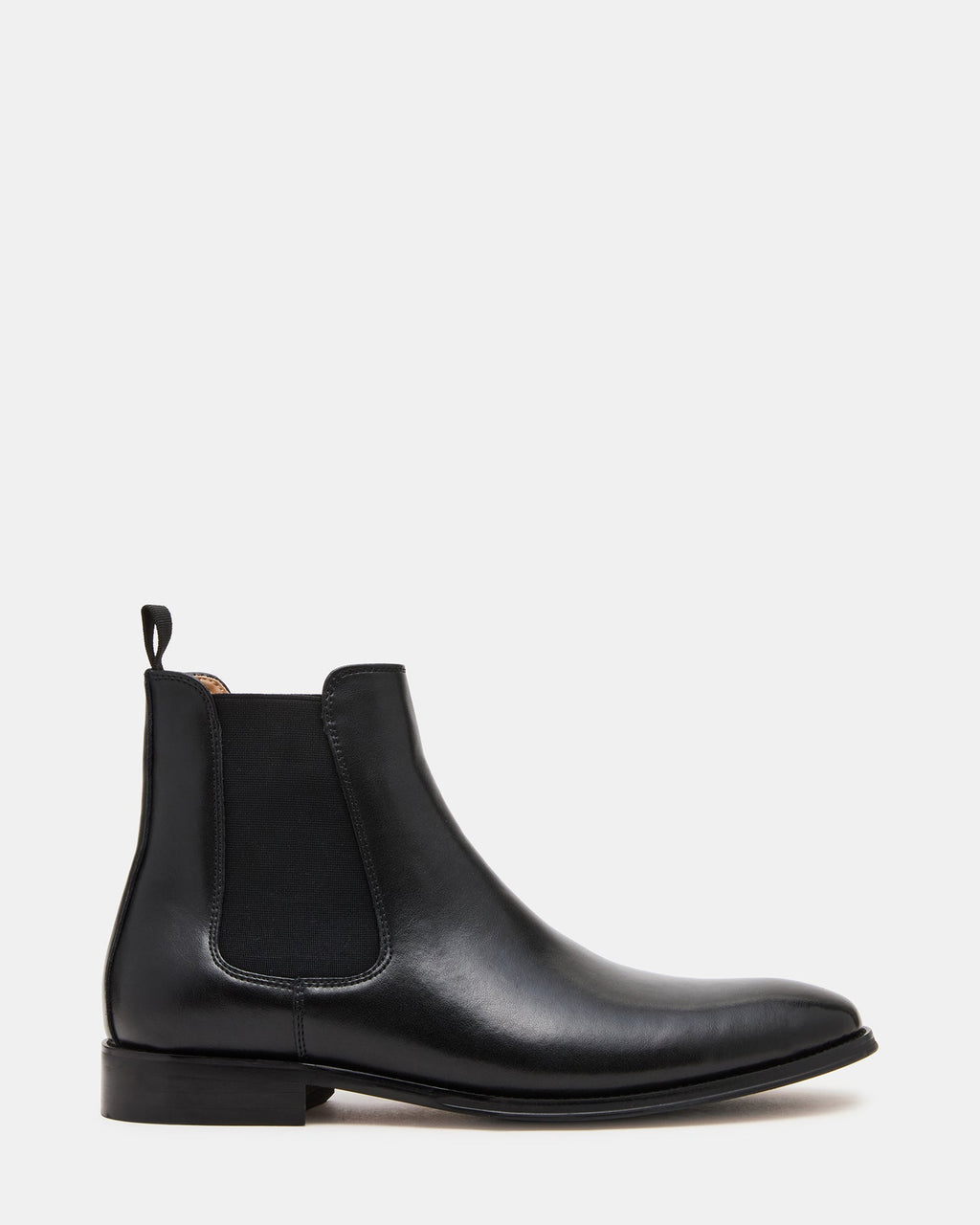 ALDAIR Black Chelsea Men's Ankle Boot | Steve Madden