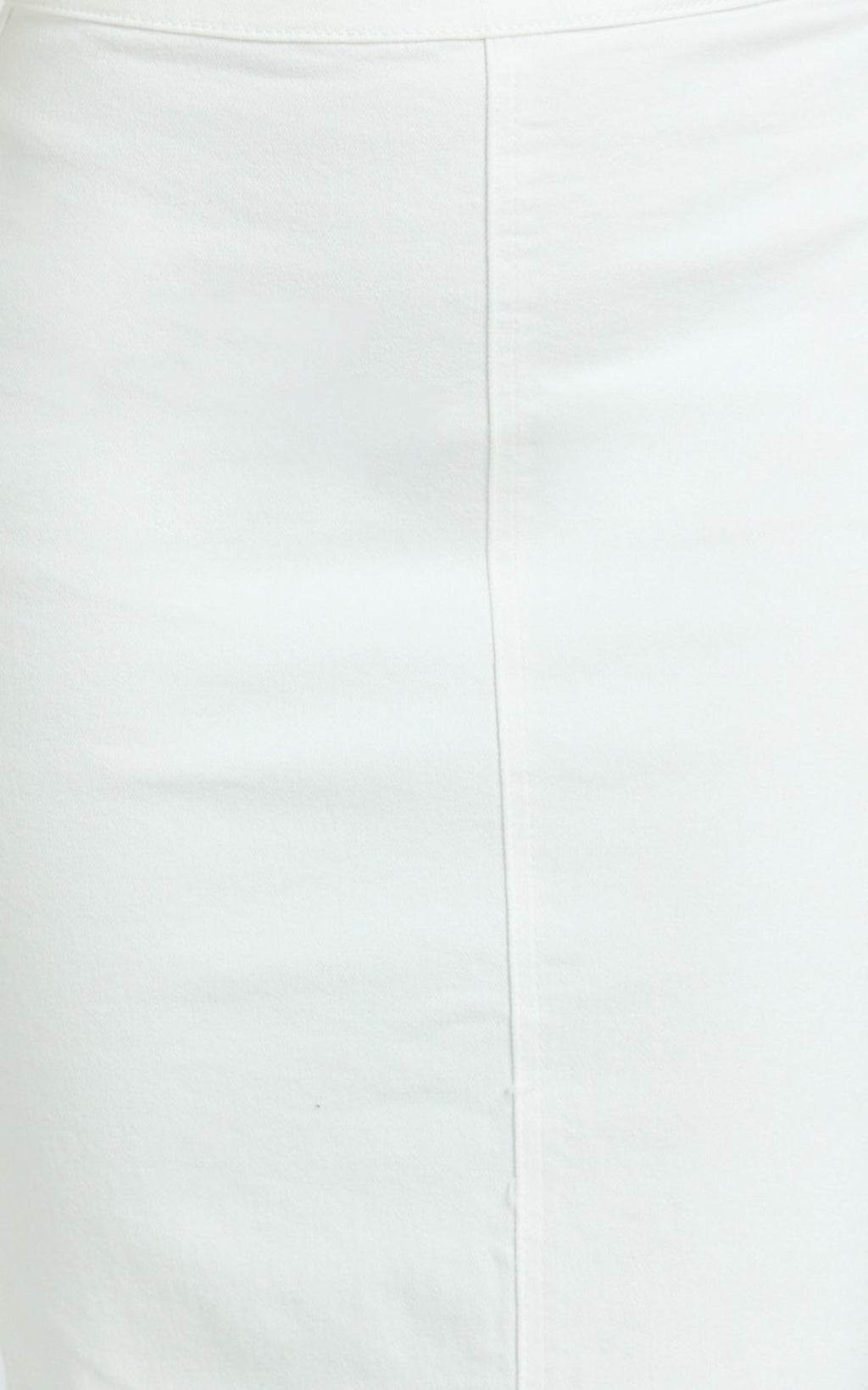 Sahara Maxi Skirt - Mid Waist Denim Maxi Skirt in Ecru