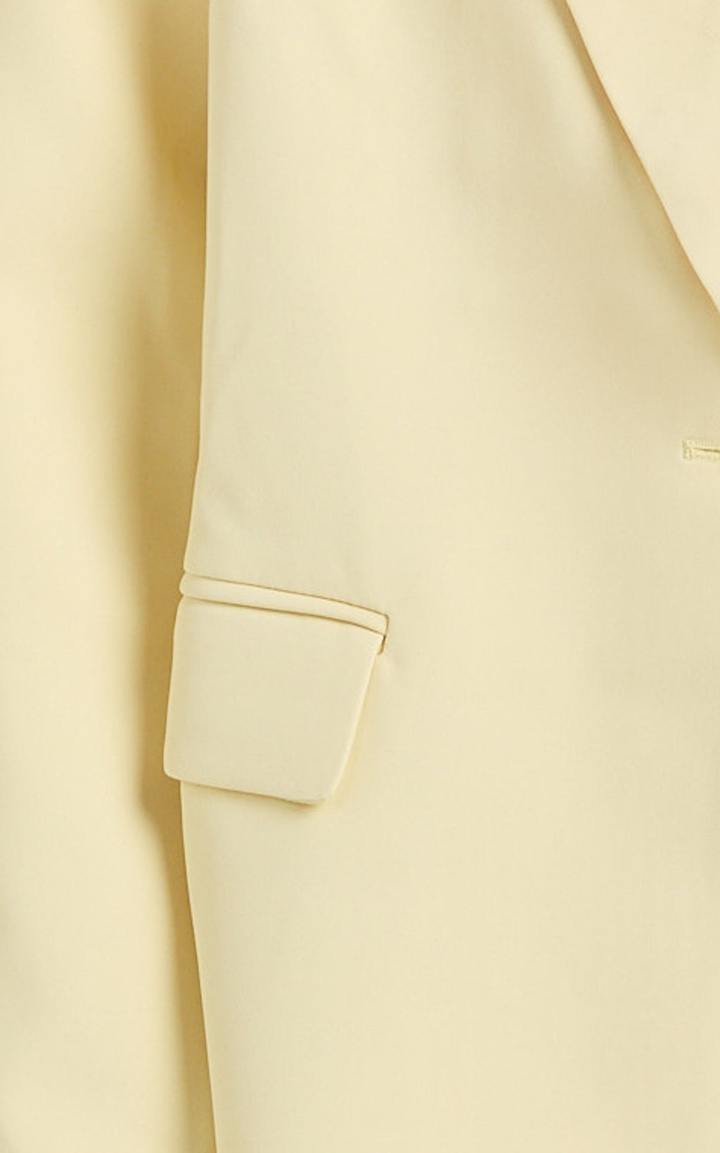 Selena Blazer - Oversized Single Breasted Blazer in Lemon