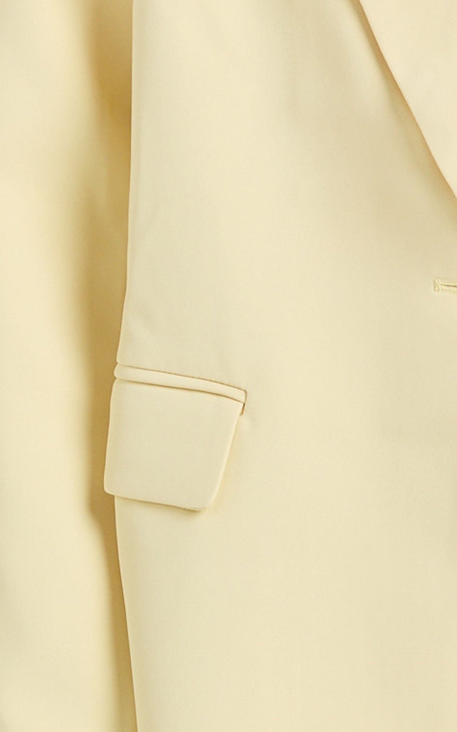 Selena Blazer - Oversized Single Breasted Blazer in Lemon
