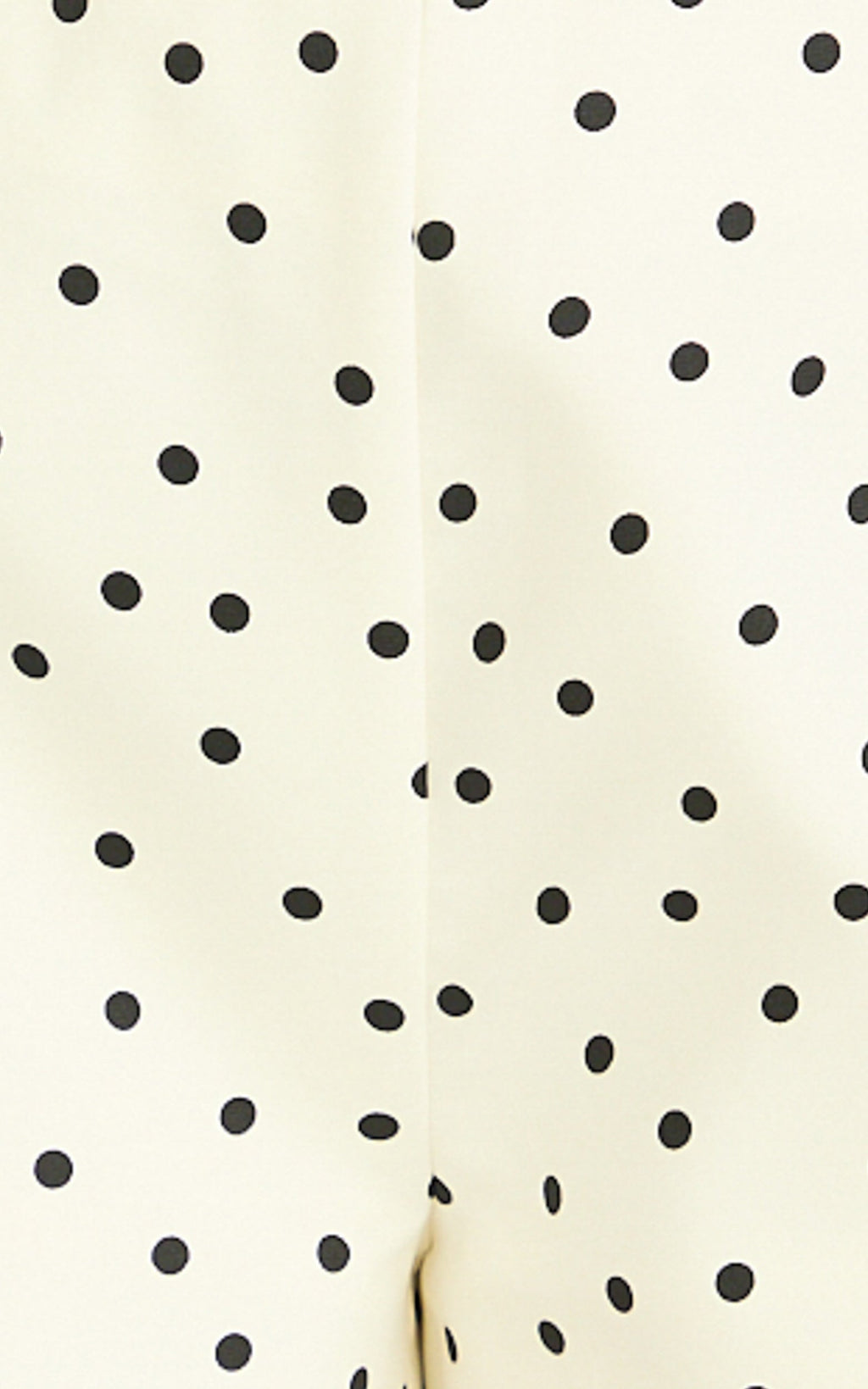 Seraphina Shorts - High Waist Micro Shorts in White Base Polka Dot Print