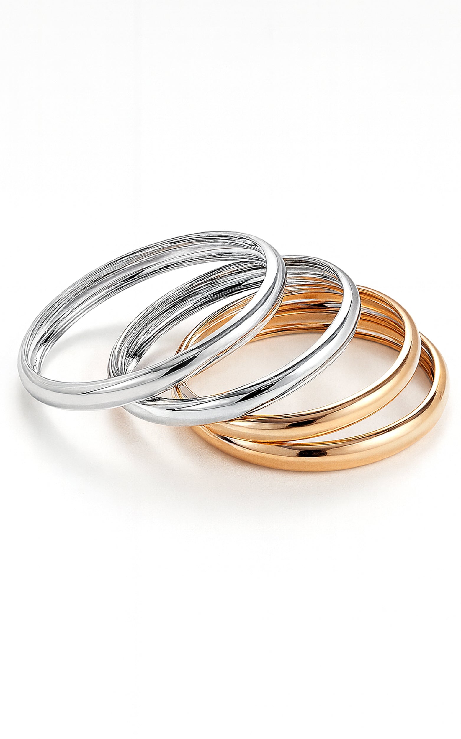 Shane Bangles - Multi Pack Bangles in Gold/Silver