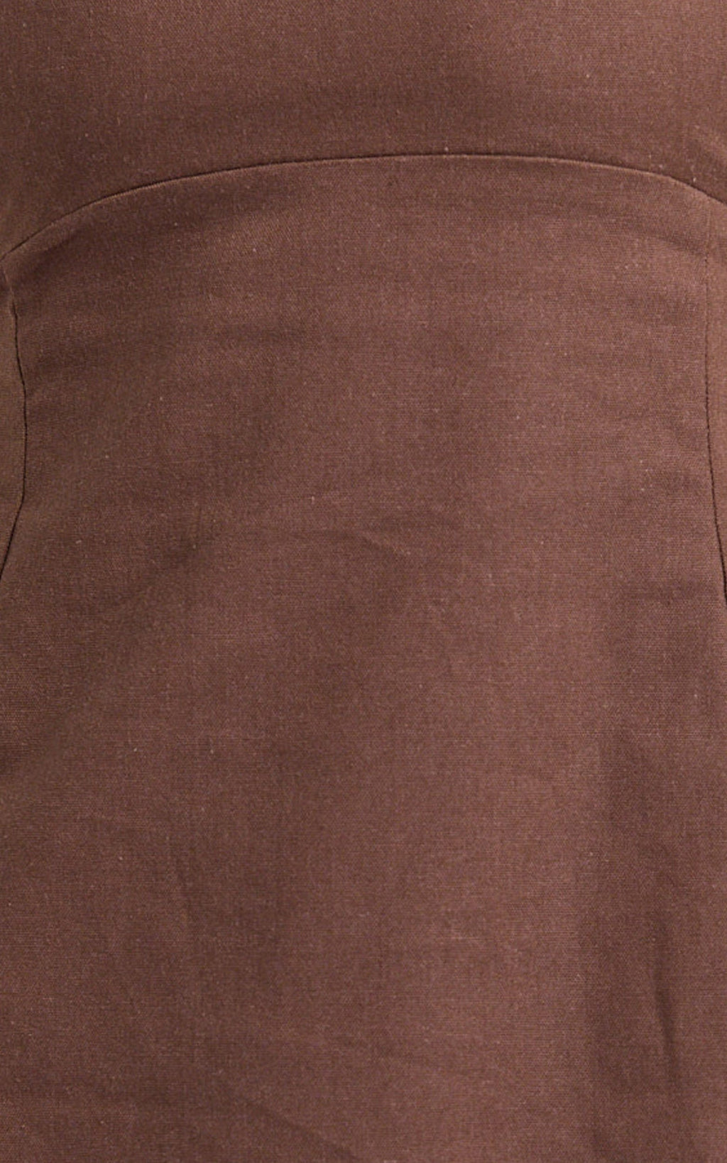 Sienna Mini Dress - Square Neck A Line Dress in Chocolate