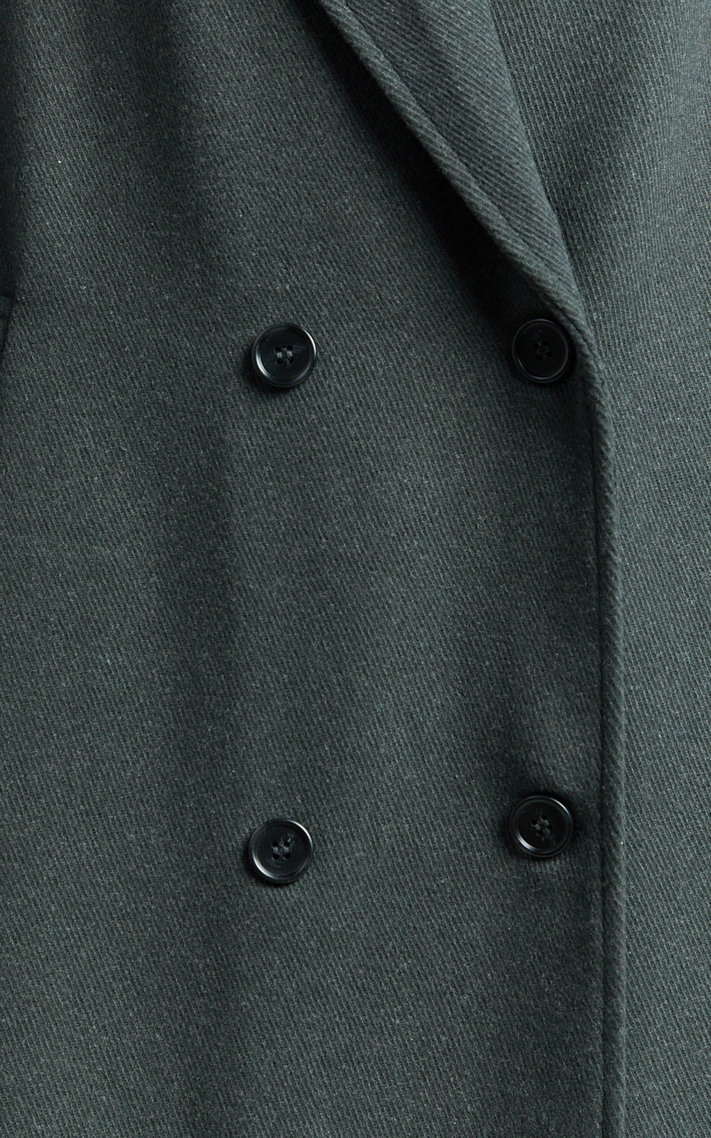 Silvena Coat - Oversized Longline Tailored Coat in Slate Grey
