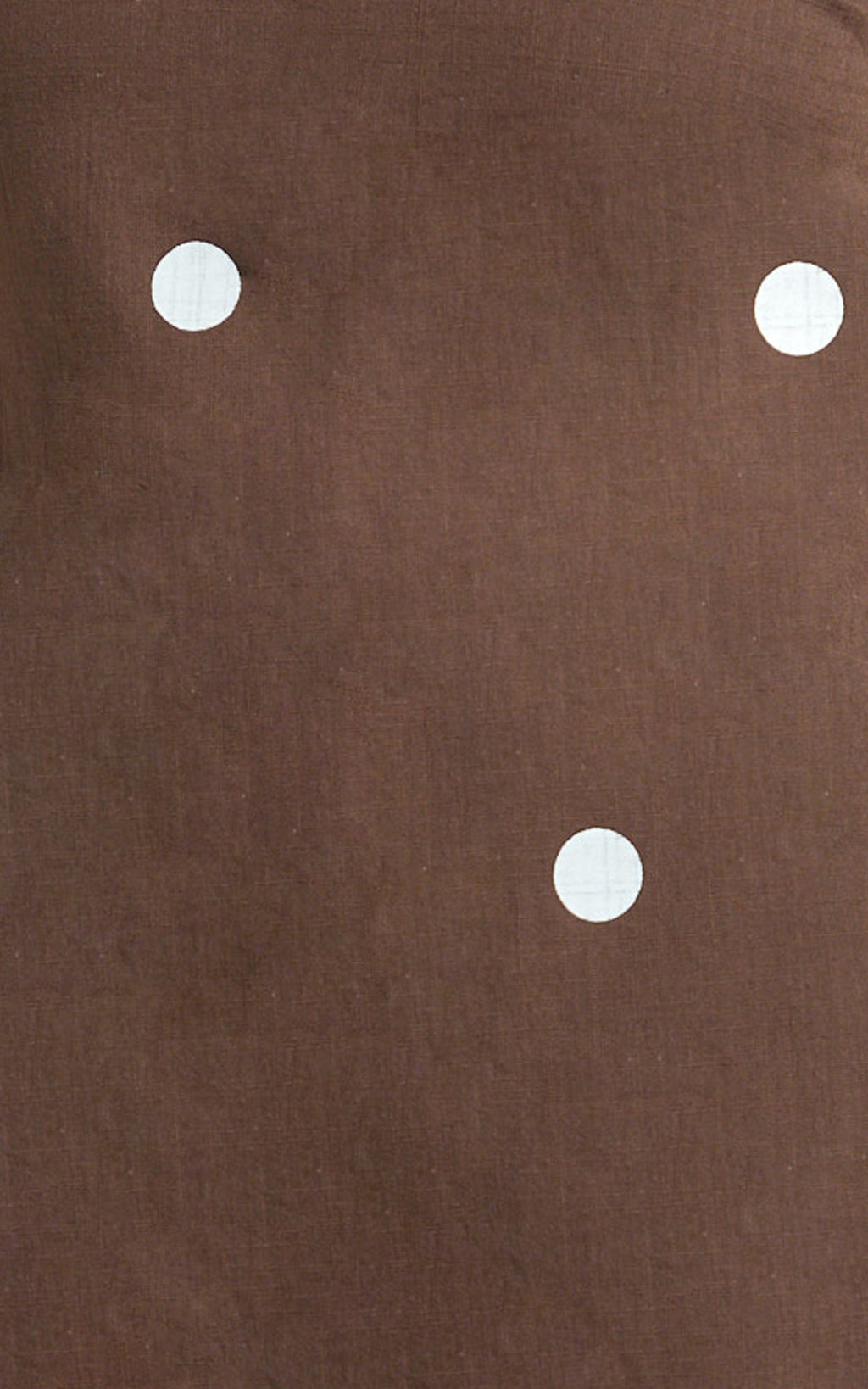 Skye Two Piece Set - Strapless Longline Top and Pant Set in Chocolate Polka Dot