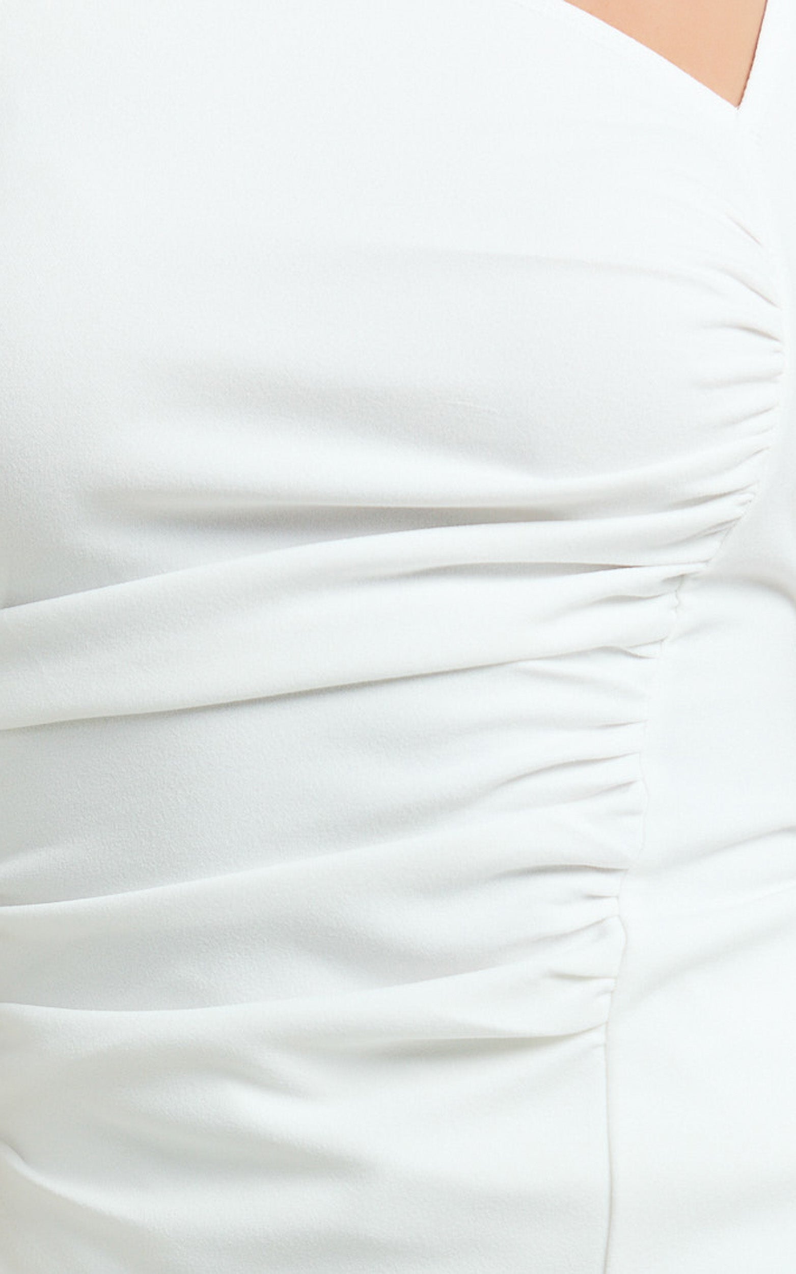 Sullivan Top - Sleeveless Asymmetrical Cut Out Top in Cream