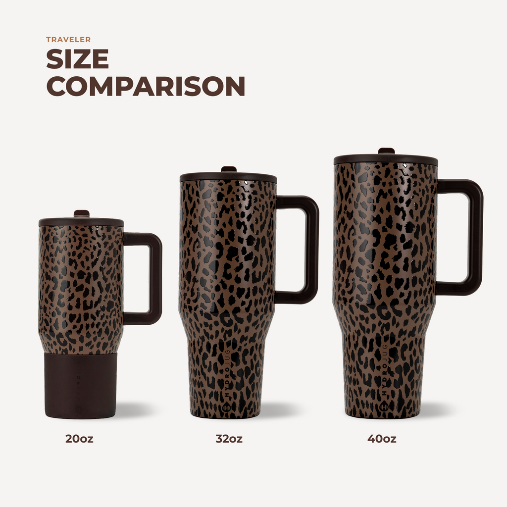 Traveler (20oz) - Brown Leopard - image 5