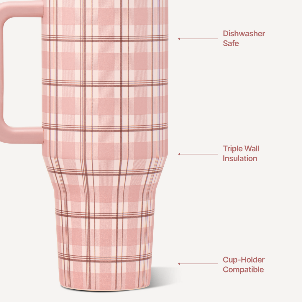 Traveler (32oz) - Pillow Talk Plaid - image 5