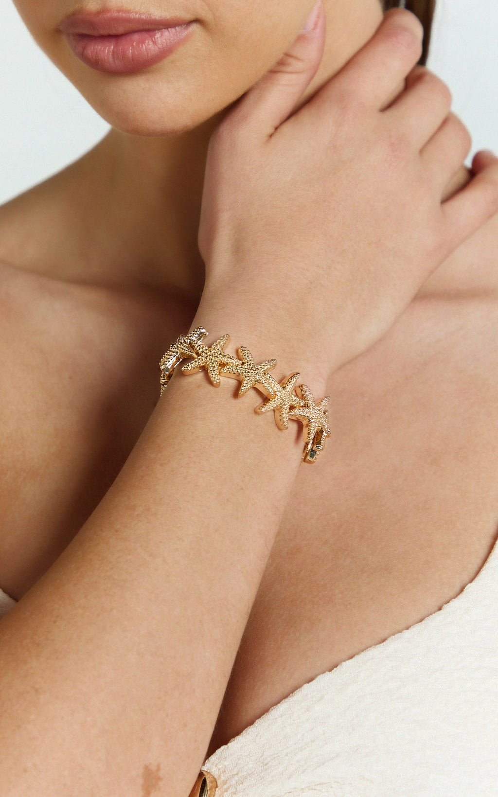 Tahiti Starfish Bracelet in Gold