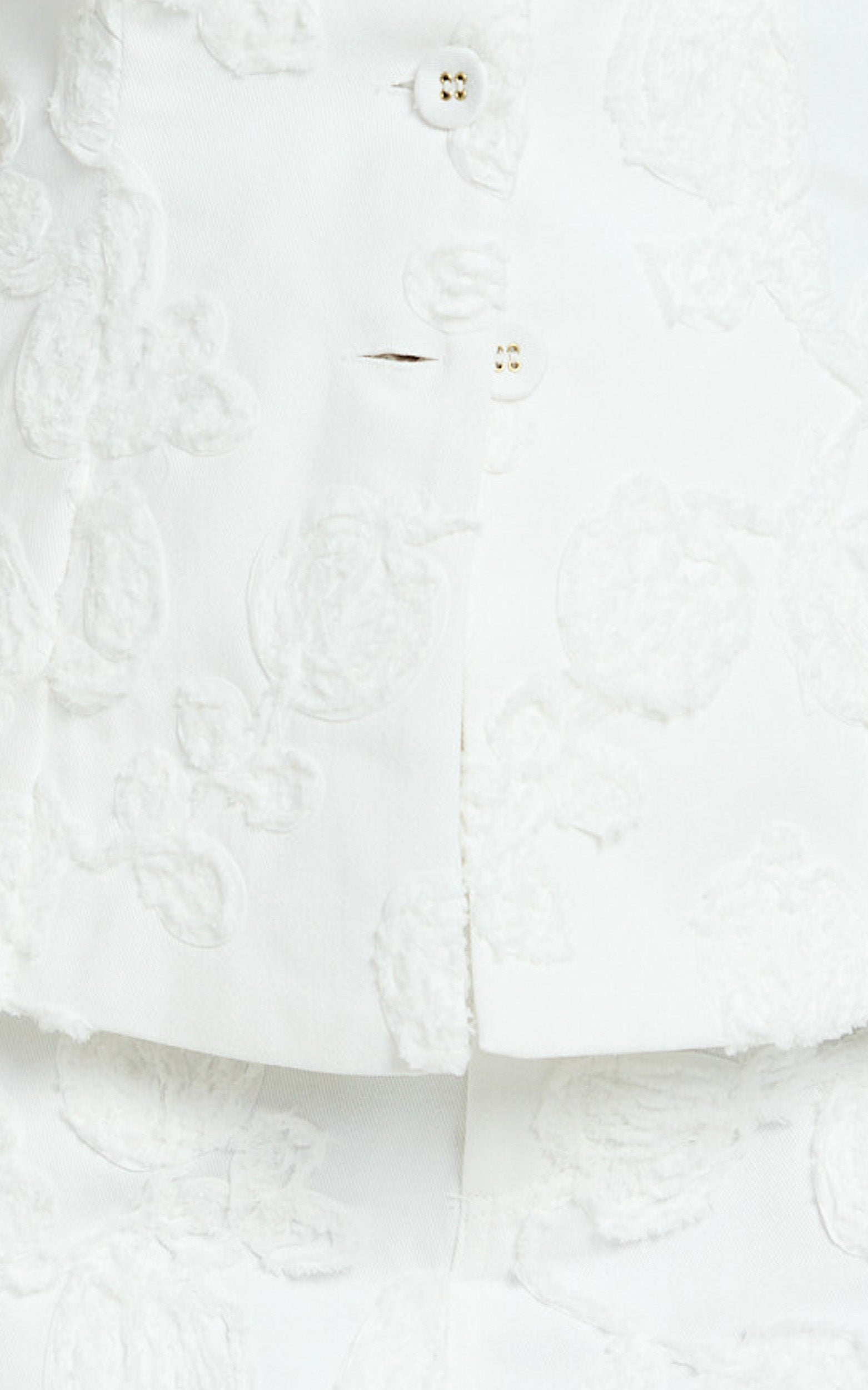 Tara Two Piece Top and Skort Set - Strapless Longline Buttoned Top and High Waist Mini Skort Set in White
