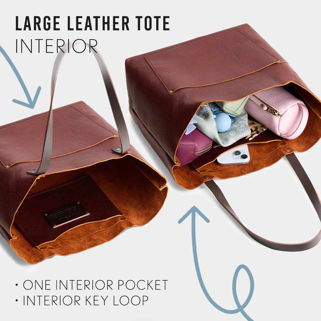 Leather Tote Bag
