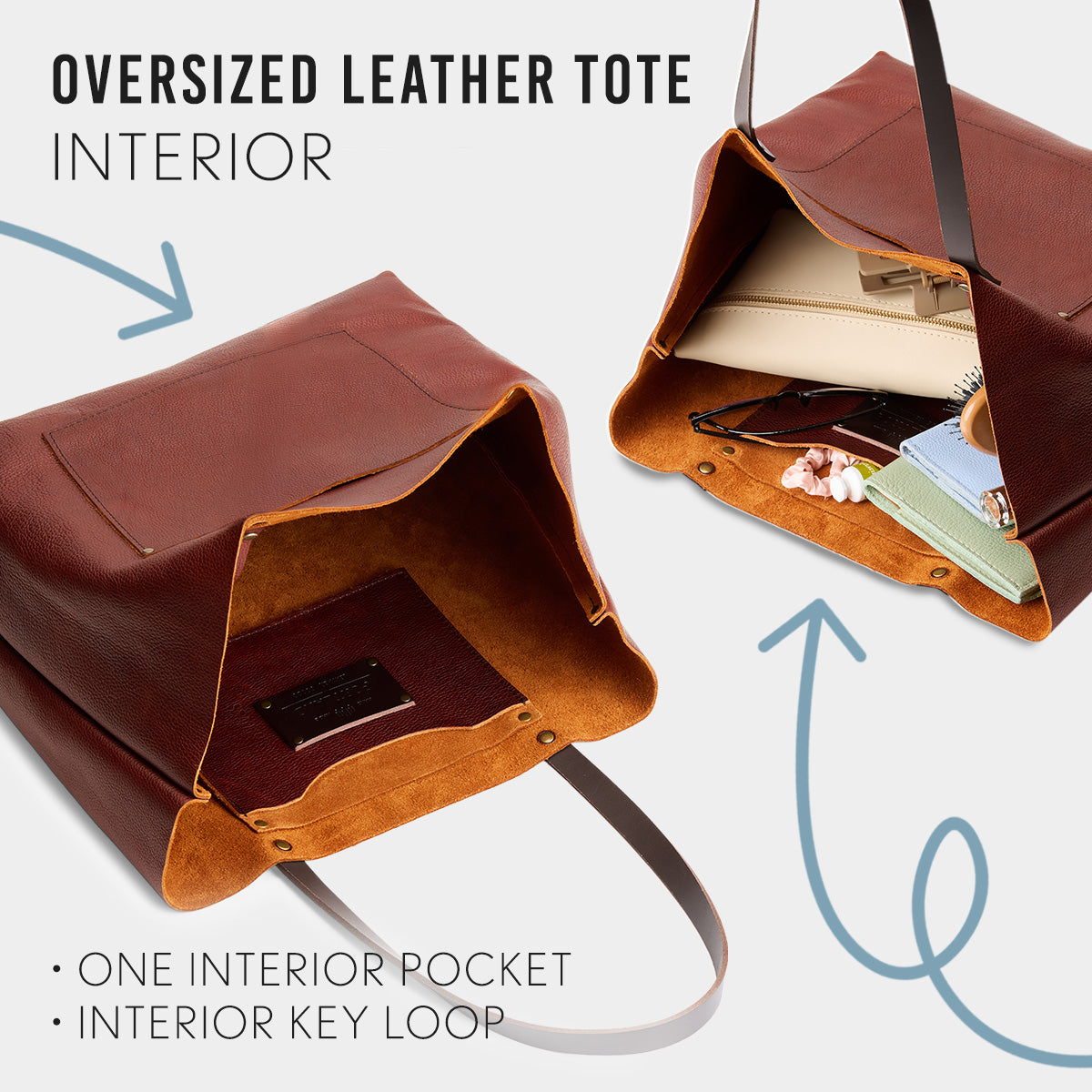 Leather Tote Bag