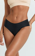 Zahra Panty - Seamless Underwear in Black